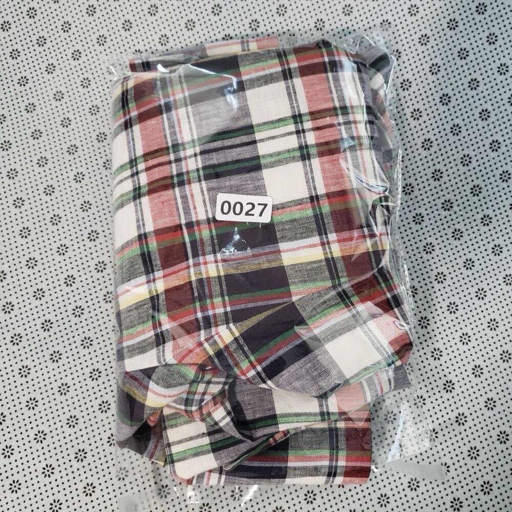Brooks Brothers 1818 Madison L Multi-Color Madras Plaid Linen Sport Coat Blazer - Picture 9 of 9